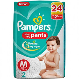 PAMPERS BABY DRY PANTS (M) 24PAD